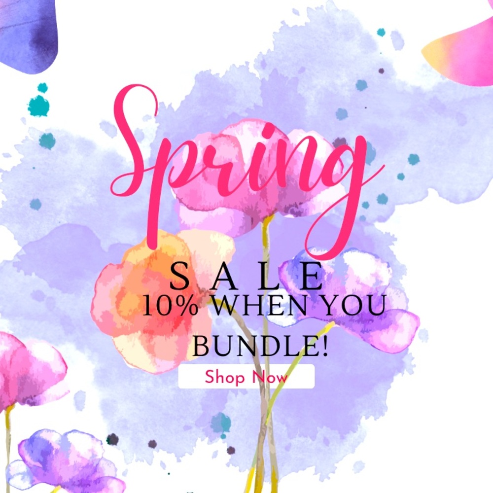 Like & get an offer for 10% off. Bundle 2 or more, save more